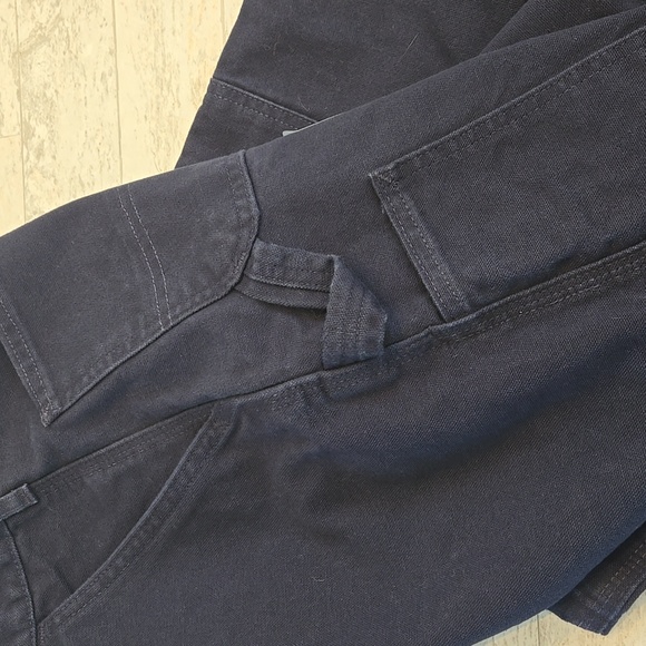 NWT Carhartt Mens Loose Fit Washed Duck Work Dungaree Size 34x34 34 Straight - Picture 10 of 10